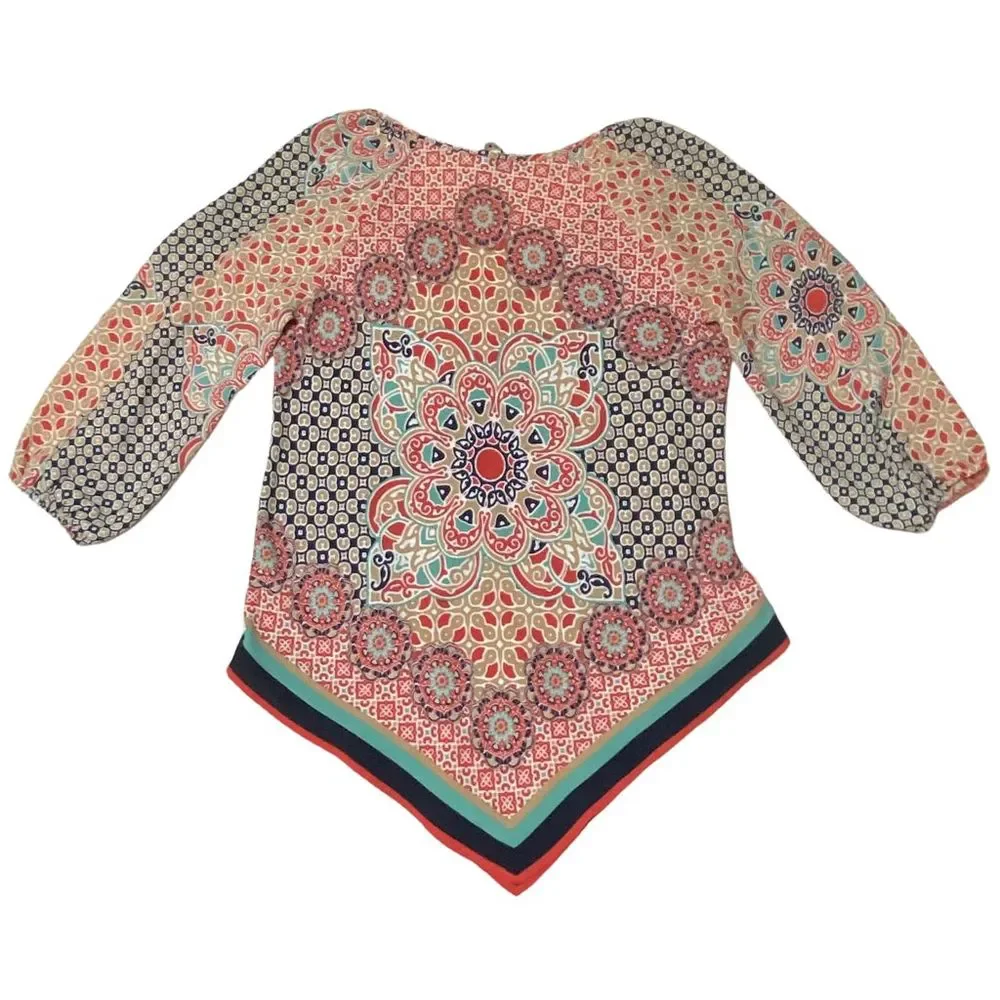 Beautiful Size S Handkerchief Style V-Neck Heartsoul Top - Picture 5 of 5